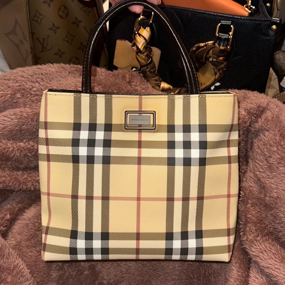 Vintage Burberry Mini Tote-bag